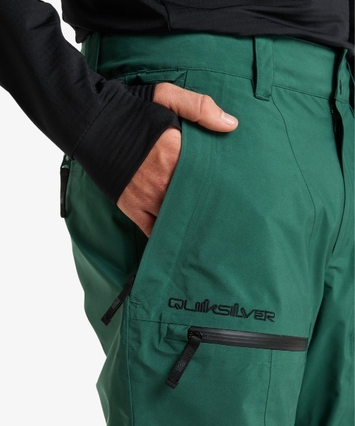 Quiksilver(クイックシルバー)の「FOREVER STRETCH GORE/クイックシルバーゴアテックススキースノーボードウェア(ボトムス)(その他パンツ・メンズ・カーキ・X-LARGE)」の2枚目の写真