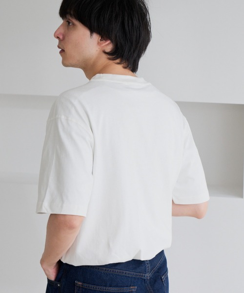 U.S. POLO ASSN.(ユーエスポロアッスン)の「【U.S. POLO ASSN.】ワンポイント 半袖 Tシャツ(Tシャツ/カットソー・メンズ・スミクロ/サンドグレー/ネイビー/オフホワイト・L/M)」の8枚目の写真