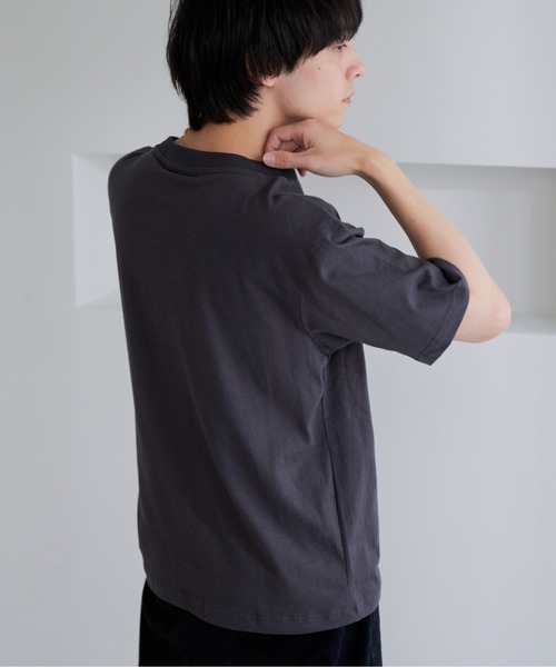 U.S. POLO ASSN.(ユーエスポロアッスン)の「【U.S. POLO ASSN.】ワンポイント 半袖 Tシャツ(Tシャツ/カットソー・メンズ・スミクロ/サンドグレー/ネイビー/オフホワイト・L/M)」の16枚目の写真