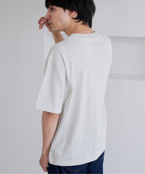 U.S. POLO ASSN.(ユーエスポロアッスン)の「【U.S. POLO ASSN.】ワンポイント 半袖 Tシャツ(Tシャツ/カットソー・メンズ・スミクロ/サンドグレー/ネイビー/オフホワイト・L/M)」の22枚目の写真