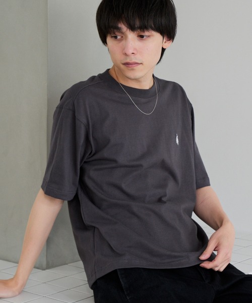 U.S. POLO ASSN.(ユーエスポロアッスン)の「【U.S. POLO ASSN.】ワンポイント 半袖 Tシャツ(Tシャツ/カットソー・メンズ・スミクロ/サンドグレー/ネイビー/オフホワイト・L/M)」の12枚目の写真