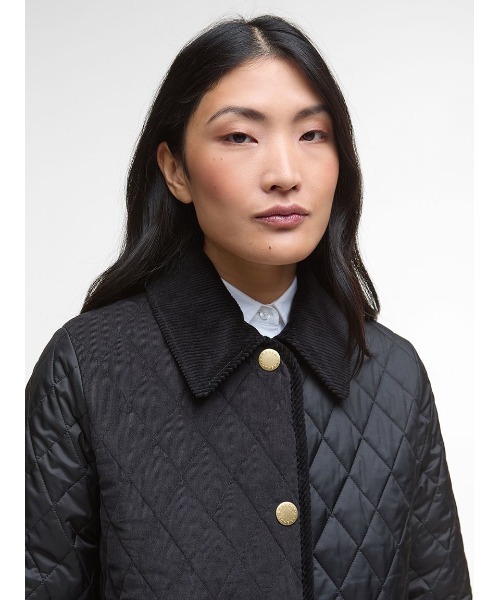 Barbour(バブアー)の「Merylキルティング ジャケット(レディース)(ブルゾン・レディース・オリーブ/ブラック・8/10)」の11枚目の写真