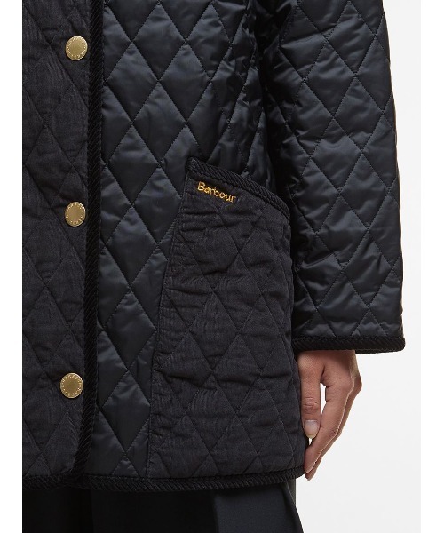 Barbour(バブアー)の「Merylキルティング ジャケット(レディース)(ブルゾン・レディース・オリーブ/ブラック・8/10)」の12枚目の写真