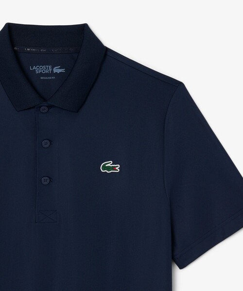 LACOSTE（ラコステ）の「ウルトラドライゴルフポロシャツ（ポロシャツ・メンズ・ホワイト/ネイビー/オリーブ・3/5/4）」の17枚目の写真