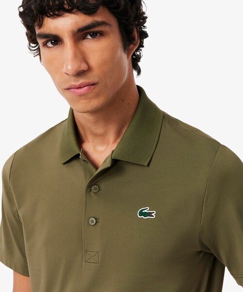 LACOSTE（ラコステ）の「ウルトラドライゴルフポロシャツ（ポロシャツ・メンズ・ホワイト/ネイビー/オリーブ・3/5/4）」の19枚目の写真