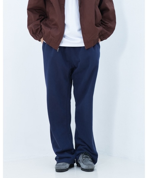 SHAKA WeAR(シャカウェア)の「【SHAKA WEAR/シャカウェア】Garment Dye Straight Leg Baggy Sweatpants/スウェットパンツ バギー ストレートイージーパンツ アメカジ(スウェットパンツ・メンズ・ネイビー/スミクロ・LARGE/X-LARGE/SMALL/MEDIUM)」の7枚目の写真