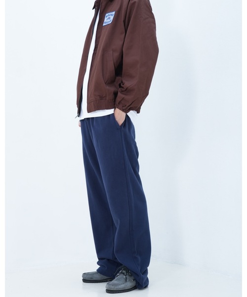 SHAKA WeAR(シャカウェア)の「【SHAKA WEAR/シャカウェア】Garment Dye Straight Leg Baggy Sweatpants/スウェットパンツ バギー ストレートイージーパンツ アメカジ(スウェットパンツ・メンズ・ネイビー/スミクロ・LARGE/X-LARGE/SMALL/MEDIUM)」の8枚目の写真