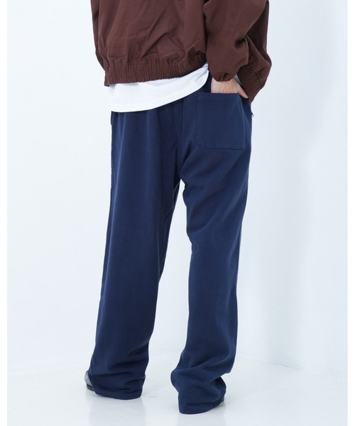 SHAKA WeAR(シャカウェア)の「【SHAKA WEAR/シャカウェア】Garment Dye Straight Leg Baggy Sweatpants/スウェットパンツ バギー ストレートイージーパンツ アメカジ(スウェットパンツ・メンズ・ネイビー/スミクロ・LARGE/X-LARGE/SMALL/MEDIUM)」の9枚目の写真
