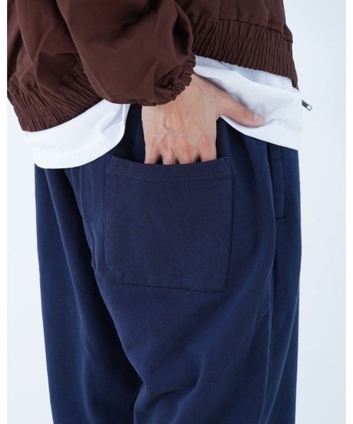 SHAKA WeAR(シャカウェア)の「【SHAKA WEAR/シャカウェア】Garment Dye Straight Leg Baggy Sweatpants/スウェットパンツ バギー ストレートイージーパンツ アメカジ(スウェットパンツ・メンズ・ネイビー/スミクロ・LARGE/X-LARGE/SMALL/MEDIUM)」の11枚目の写真