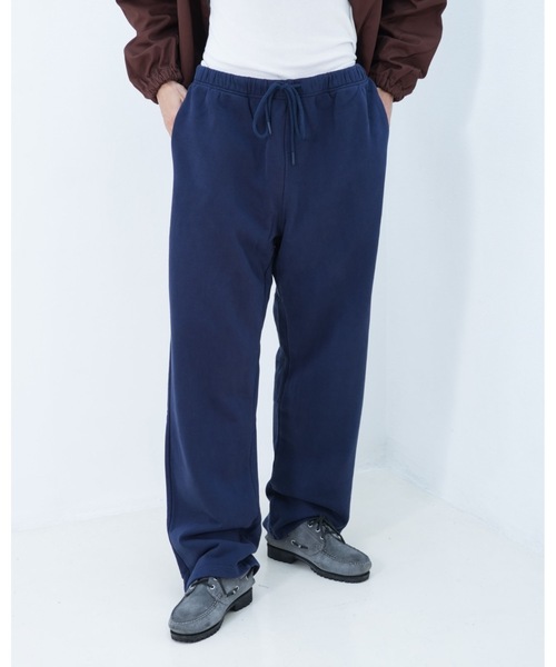 SHAKA WeAR(シャカウェア)の「【SHAKA WEAR/シャカウェア】Garment Dye Straight Leg Baggy Sweatpants/スウェットパンツ バギー ストレートイージーパンツ アメカジ(スウェットパンツ・メンズ・ネイビー/スミクロ・LARGE/X-LARGE/SMALL/MEDIUM)」の10枚目の写真