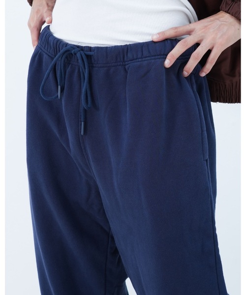 SHAKA WeAR(シャカウェア)の「【SHAKA WEAR/シャカウェア】Garment Dye Straight Leg Baggy Sweatpants/スウェットパンツ バギー ストレートイージーパンツ アメカジ(スウェットパンツ・メンズ・ネイビー/スミクロ・LARGE/X-LARGE/SMALL/MEDIUM)」の12枚目の写真