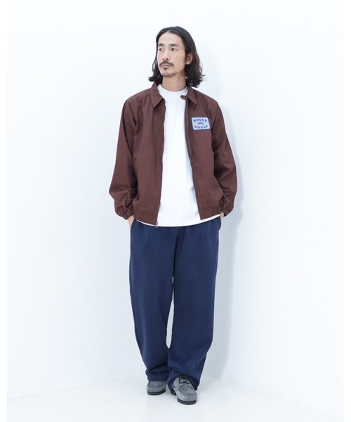 SHAKA WeAR(シャカウェア)の「【SHAKA WEAR/シャカウェア】Garment Dye Straight Leg Baggy Sweatpants/スウェットパンツ バギー ストレートイージーパンツ アメカジ(スウェットパンツ・メンズ・ネイビー/スミクロ・LARGE/X-LARGE/SMALL/MEDIUM)」の4枚目の写真