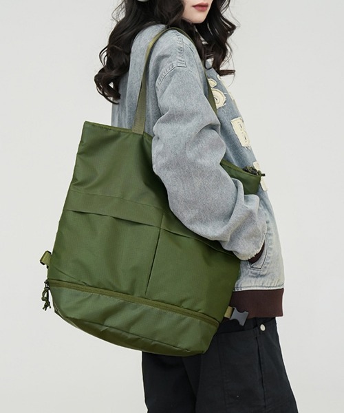 Miniministore(ミニミニストア)の「リュックサック大容量 バックパック大きめ(バックパック/リュック・レディース・ブラック/カーキ・FREE)」の8枚目の写真