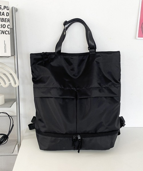 Miniministore(ミニミニストア)の「リュックサック大容量 バックパック大きめ(バックパック/リュック・レディース・ブラック/カーキ・FREE)」の11枚目の写真