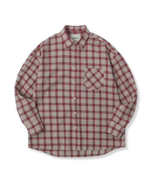 AVANDRESS(アバンドレス )の「Alton Overfit Check Shirt BLUE(シャツ/ブラウス・レディース・ブルー・LARGE/MEDIUM/X-LARGE)」の8枚目の写真