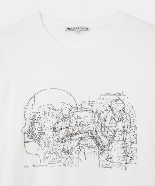 Millo Archive（ミロ アーカイブ）の「ロウサミットロングスリーブTシャツ[ホワイト]（Tシャツ/カットソー・メンズ・その他・MEDIUM/LARGE/X-LARGE）」の2枚目の写真