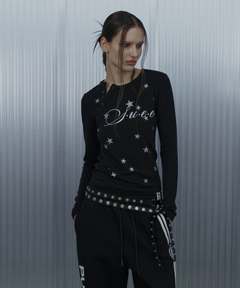 S Motif Jewelry Long T-shirt/SモチーフジュエリーロングTシャツ（T