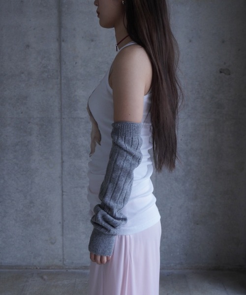 ASHLEY WILLIAMS（アシュリーウィリアムス）の「MALTESE VEST（タンクトップ・レディース・ホワイト・S/M）」の3枚目の写真