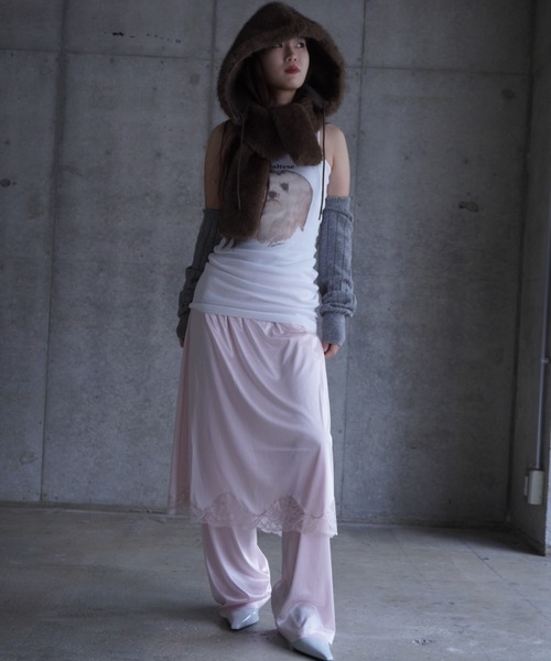ASHLEY WILLIAMS（アシュリーウィリアムス）の「MALTESE VEST（タンクトップ・レディース・ホワイト・S/M）」の6枚目の写真