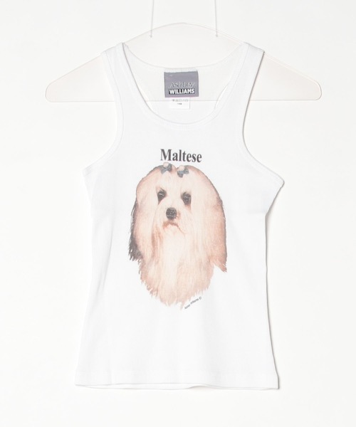 ASHLEY WILLIAMS（アシュリーウィリアムス）の「MALTESE VEST（タンクトップ・レディース・ホワイト・S/M）」の8枚目の写真