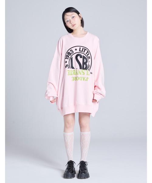 Little sunny bite（リトルサニーバイト）の「logo sweat top（スウェット・レディース・ブラック/グレー/ピンク・SMALL/MEDIUM）」の17枚目の写真