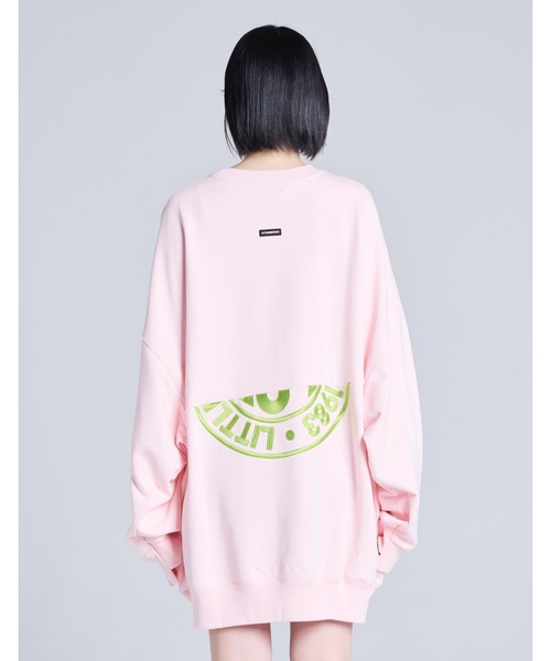 Little sunny bite（リトルサニーバイト）の「logo sweat top（スウェット・レディース・ブラック/グレー/ピンク・SMALL/MEDIUM）」の18枚目の写真