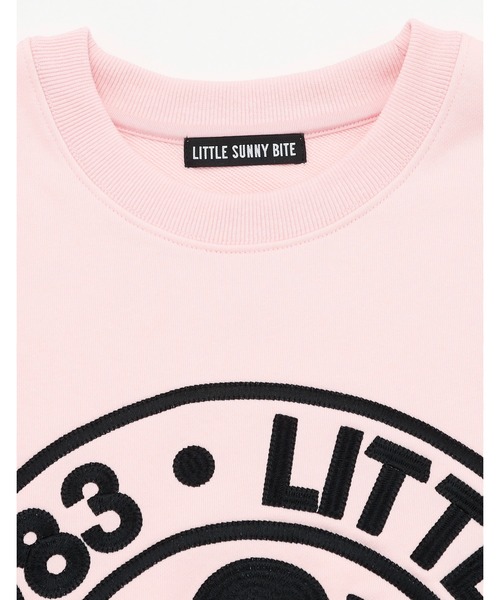 Little sunny bite（リトルサニーバイト）の「logo sweat top（スウェット・レディース・ブラック/グレー/ピンク・SMALL/MEDIUM）」の19枚目の写真