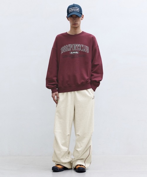 F.ILLUMINATE(フィルミネイト)の「スポーツクラブスウェットシャツ-ネイビー(スウェット・レディース・その他・LARGE/SMALL/MEDIUM)」の6枚目の写真