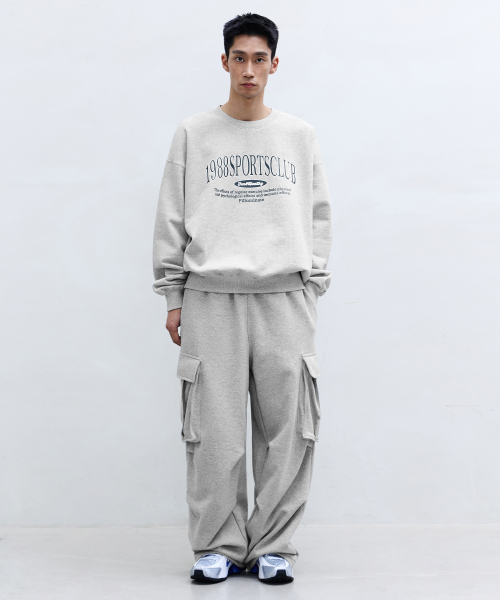 F.ILLUMINATE(フィルミネイト)の「スポーツクラブスウェットシャツ-ネイビー(スウェット・レディース・その他・LARGE/SMALL/MEDIUM)」の7枚目の写真