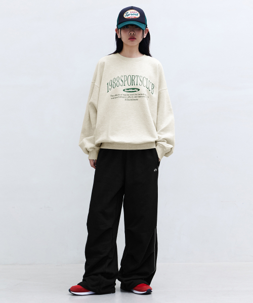 F.ILLUMINATE(フィルミネイト)の「スポーツクラブスウェットシャツ-ネイビー(スウェット・レディース・その他・LARGE/SMALL/MEDIUM)」の8枚目の写真