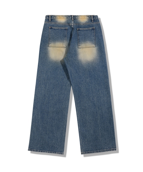 GUBIN(グビン)の「レトロウォッシングデニムパンツ(デニムパンツ・レディース・その他・MEDIUM/LARGE/SMALL)」の4枚目の写真
