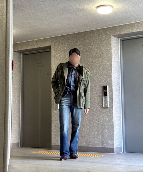 MUSINSA STANDARD（ムシンサスタンダード）の「デニムウエスタンシャツ [ミディアムインディゴ]（シャツ/ブラウス・メンズ・その他・SMALL/MEDIUM/LARGE/X-LARGE/XX-LARGE）」の11枚目の写真