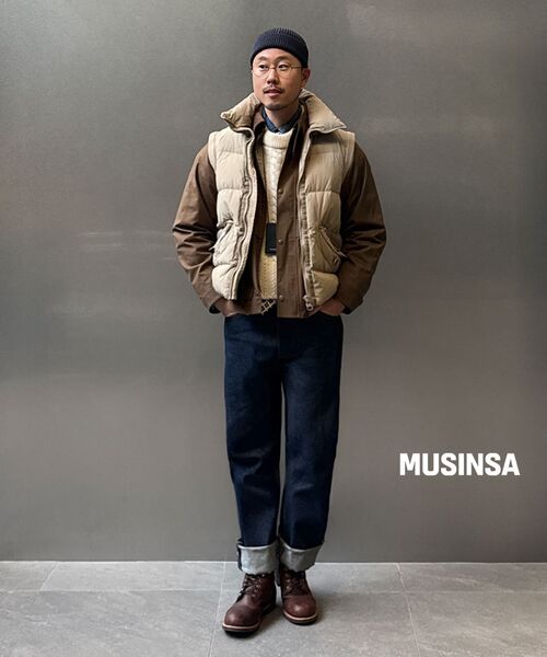 MUSINSA STANDARD（ムシンサスタンダード）の「デニムウエスタンシャツ [ミディアムインディゴ]（シャツ/ブラウス・メンズ・その他・SMALL/MEDIUM/LARGE/X-LARGE/XX-LARGE）」の10枚目の写真