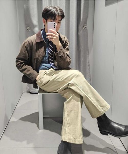 MUSINSA STANDARD（ムシンサスタンダード）の「デニムウエスタンシャツ [ミディアムインディゴ]（シャツ/ブラウス・メンズ・その他・SMALL/MEDIUM/LARGE/X-LARGE/XX-LARGE）」の2枚目の写真