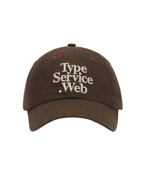 TYPESERVICE（タイプサービス）の「Typeservice Web Cap [Brown]（キャップ・レディース・その他・FREE）」の4枚目の写真