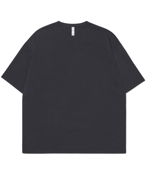 NOMANUAL（NOMANUAL）の「PATCH T-SHIRT - WASHED BLACK（Tシャツ/カットソー・レディース・その他・LARGE/X-LARGE/SMALL/MEDIUM）」の2枚目の写真
