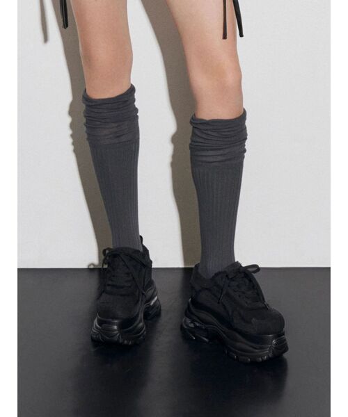 セール】エアバルキーカットオフスニーカー（スニーカー）｜EMODA