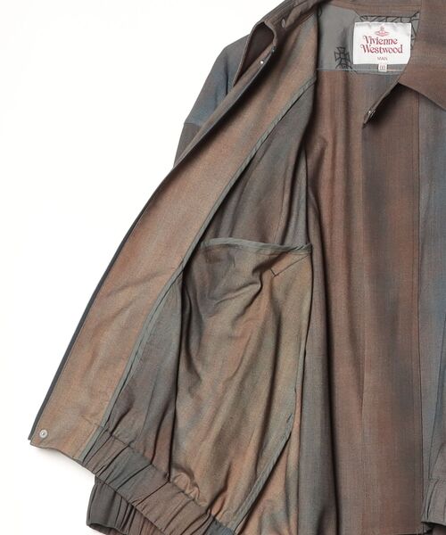 Vivienne Westwood MAN(ヴィヴィアンウエストウッドマン)の「GRADATION WOOL BOMBER(その他アウター・メンズ・ブルー・FREE)」の3枚目の写真
