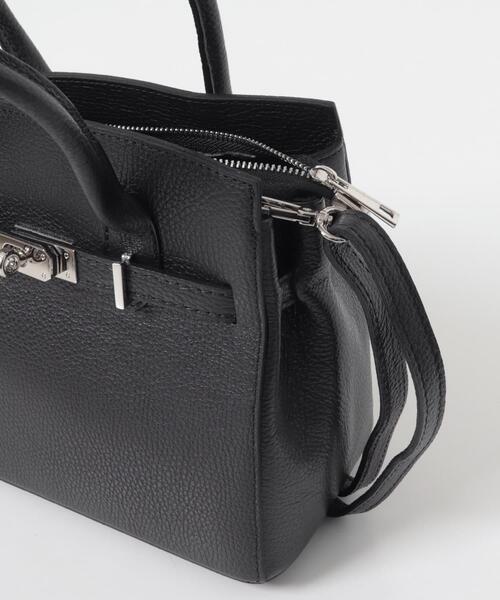 URBAN RESEARCH ROSSO WOMEN（アーバンリサーチ　ロッソ）の「AULENTTI　ベルト付バッグ（ハンドバッグ・レディース・ブラック・FREE）」の7枚目の写真