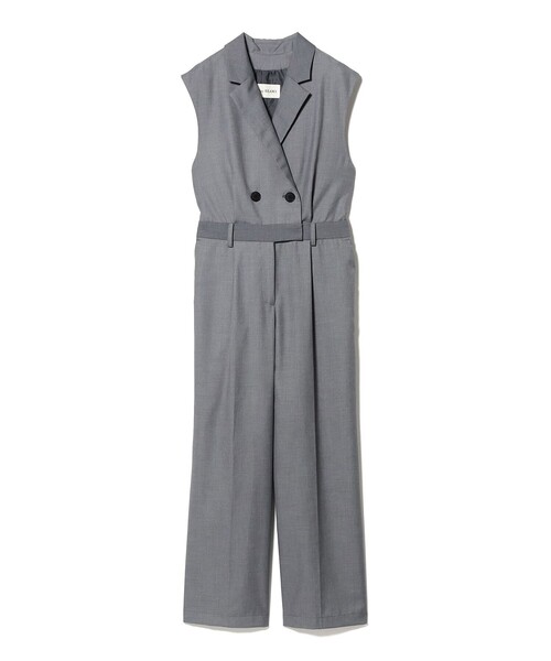 Ray BEAMS(レイビームス)の「スーツ ディテール サロペット(サロペット/オーバーオール・レディース・シルバー/ブラック・0/1)」の7枚目の写真