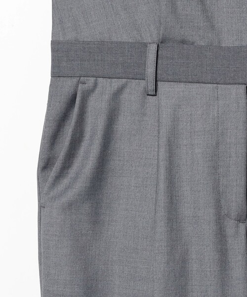 Ray BEAMS(レイビームス)の「スーツ ディテール サロペット(サロペット/オーバーオール・レディース・シルバー/ブラック・0/1)」の11枚目の写真