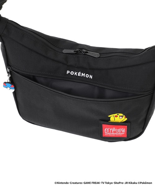 Manhattan Portage(マンハッタンポーテージ)の「DUET SHOULDER BAG Pokemon 25(ショルダーバッグ・メンズ・ブラック・SMALL)」の13枚目の写真