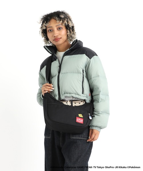 Manhattan Portage(マンハッタンポーテージ)の「DUET SHOULDER BAG Pokemon 25(ショルダーバッグ・メンズ・ブラック・SMALL)」の8枚目の写真