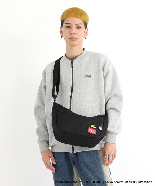 Manhattan Portage(マンハッタンポーテージ)の「DUET SHOULDER BAG Pokemon 25(ショルダーバッグ・メンズ・ブラック・SMALL)」の7枚目の写真