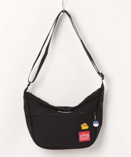 Manhattan Portage(マンハッタンポーテージ)の「DUET SHOULDER BAG Pokemon 25(ショルダーバッグ・メンズ・ブラック・SMALL)」の5枚目の写真