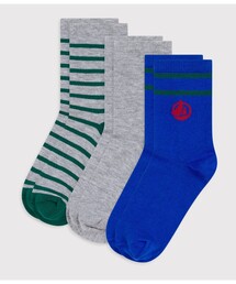 PETIT BATEAU（プチバトー）の「ソックス３枚組（ソックス/靴下）」