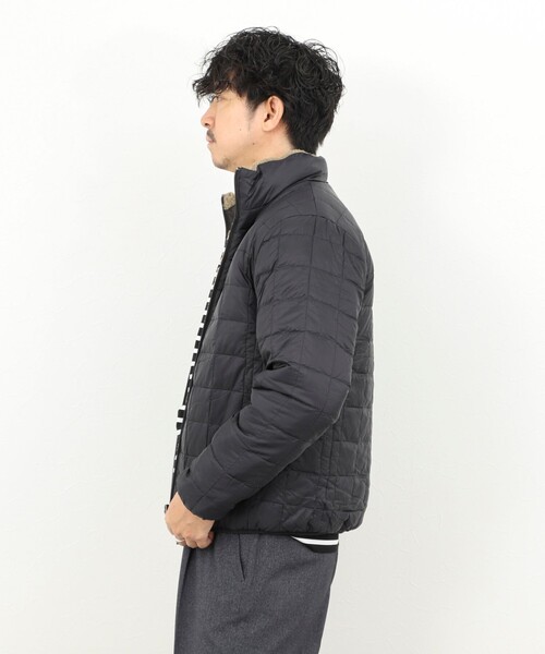 TAION（タイオン）の「【TAION/タイオン】DOWN×BOA REVERSIBLE HI NECK JKT 25AW（ブルゾン・メンズ・ベージュ系その他/ブラック系その他/ブラック/ホワイト系その他2・XXL/M/L/XL）」の8枚目の写真