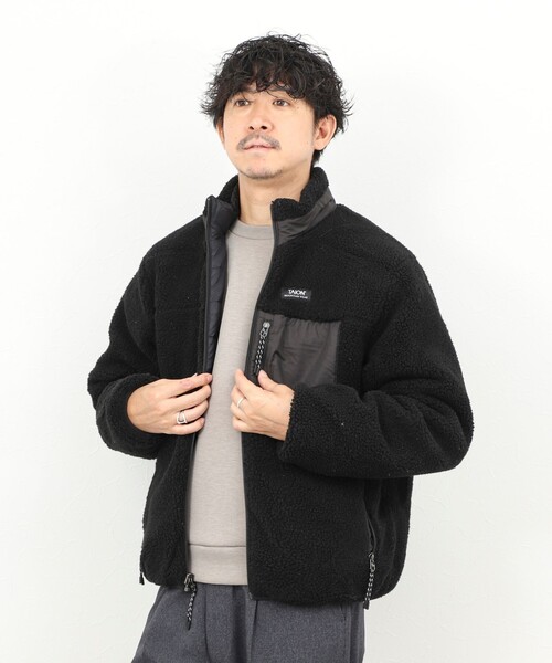 TAION（タイオン）の「【TAION/タイオン】DOWN×BOA REVERSIBLE HI NECK JKT 25AW（ブルゾン・メンズ・ベージュ系その他/ブラック系その他/ブラック/ホワイト系その他2・XXL/M/L/XL）」の16枚目の写真