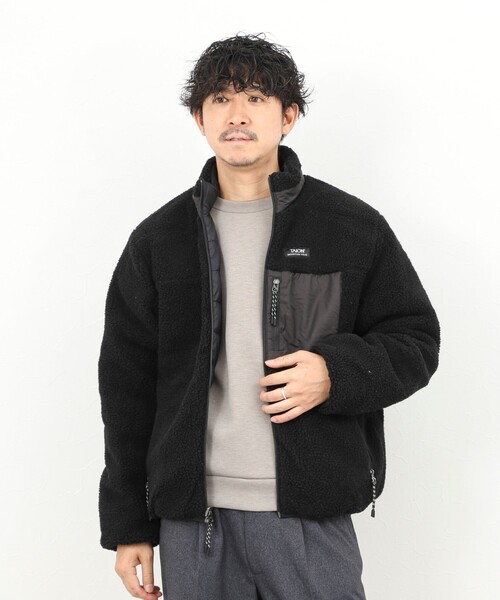 TAION（タイオン）の「【TAION/タイオン】DOWN×BOA REVERSIBLE HI NECK JKT 25AW（ブルゾン・メンズ・ベージュ系その他/ブラック系その他/ブラック/ホワイト系その他2・XXL/M/L/XL）」の17枚目の写真