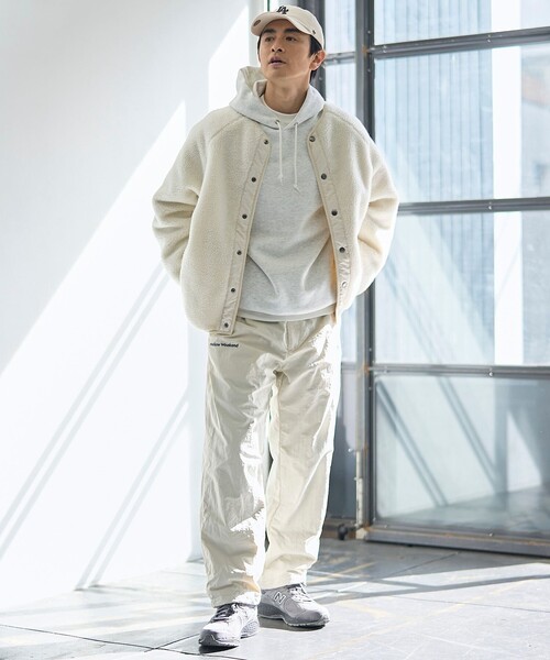 coen(コーエン)の「リバーシブルボアブルゾン(ブルゾン・メンズ・ブラック/オフホワイト/ダークグレー・S/XL/M/L)」の13枚目の写真